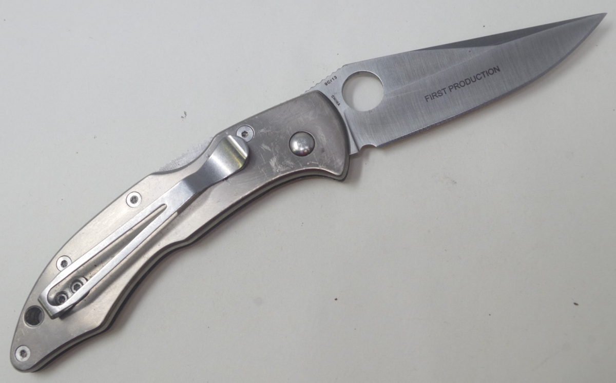 First Production Run Benchmade Mini Pika 10412-1 HK Pocket Knife