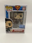 DC Heroes Superman (Black Suit) Funko Pop! Vinyl Figure #557 Exclusive