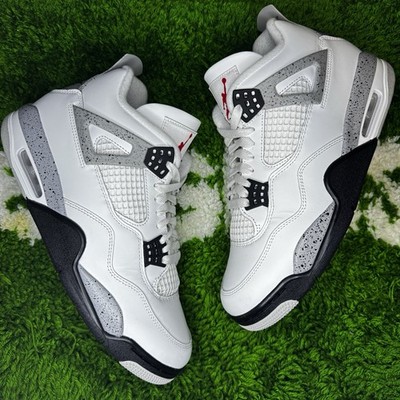 Jordan 4 Retro White Cement 2025 Shoes Size 11.5m FV5029-100