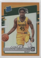 2021-22 Panini Chronicles Draft Picks Orange Davion Mitchell #210 09nc