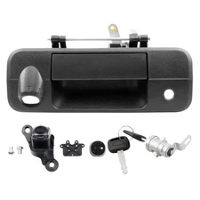 Tailgate Handle Latch w/ Camera Hole & Lock Cylinder Key For 07-13 Toyota Tundra