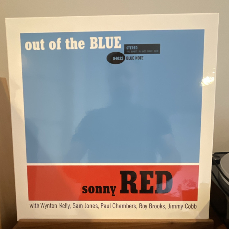 Sonny Red Out of the Blue Blue Note Jazz Vinyl LP Stereo 12" 33 RPM ST-84032