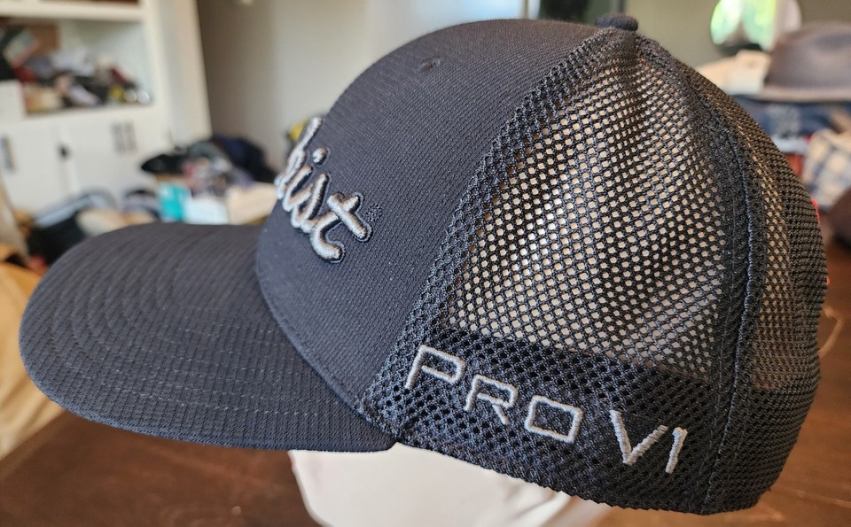 Titleist Golf Pro V1 FJ Cap Hat White Black Footjoy A