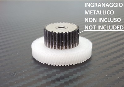 INGRANAGGIO IN NYLON Per Motoriduttore Stufa A Pellet Mellor KB1008 FB1180 5 Rpm EUR 14,99 - IT