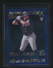 ANDREW VAUGHN 2021 TOPPS BLACK GOLD RC BLUE BORDER SP