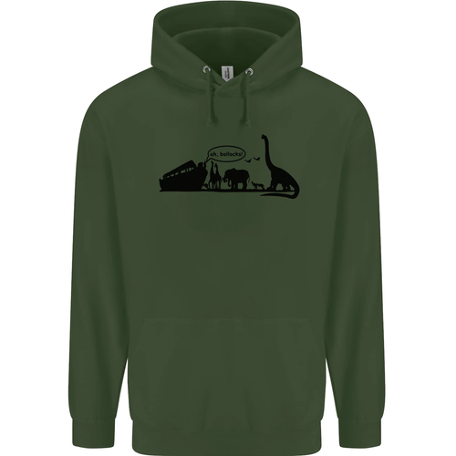 Noahs Ark Dinosaurs T-Rex Atheist Atheism Childrens Kids Hoodie - Picture 48 of 80