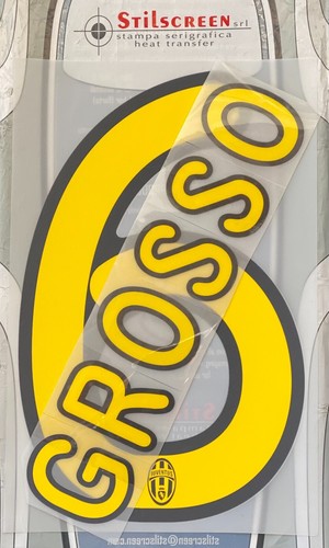 GROSSO JUVENTUS NOME+NUMERO UFFICIALE HOME 2008-2010 Stilscreen