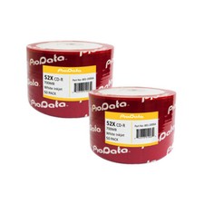 100 PC PioData 52X 700 MB 80 MIN CD-R White Inkjet Hub Printable Disc 831-210SA