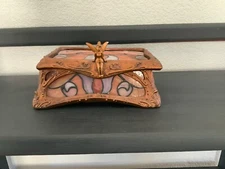 Stained Glass Tinker bell jewelry box. Limited edition