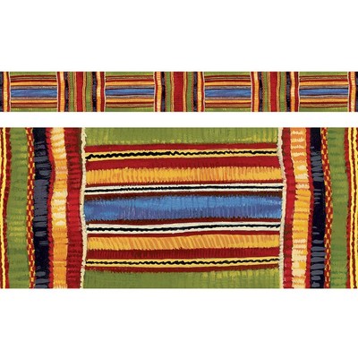 Kente Cloth Bolder Borders, 35.75' Trend Enterprises Inc. T-85092