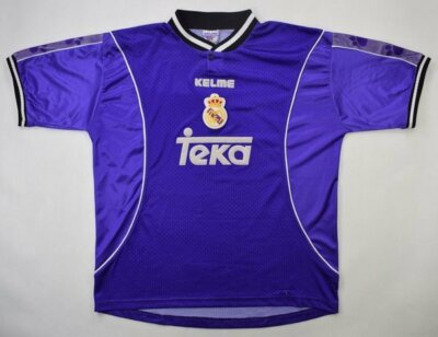 Kelme 1997-98 REAL MADRID Shirt Trikot XL | eBay