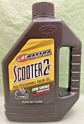 NEW GENUINE MAXIMA 26901 SCOOTER 2T HIGH PERFORMANCE ENGINE OIL,33.8 FL. OZ/ 1 L