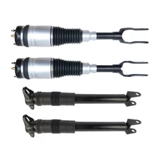 Front & Rear Air Suspension Shock Struts For Jeep Grand Cherokee 2011 2012-2015