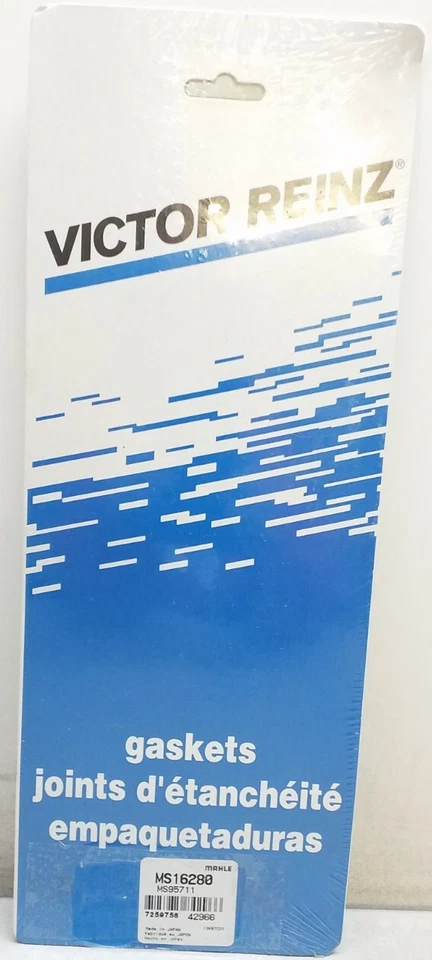 Juego de juntas colector de escape MS16280 Victor Reinz envío gratuito devoluciones gratuitas Foto 3 de 3