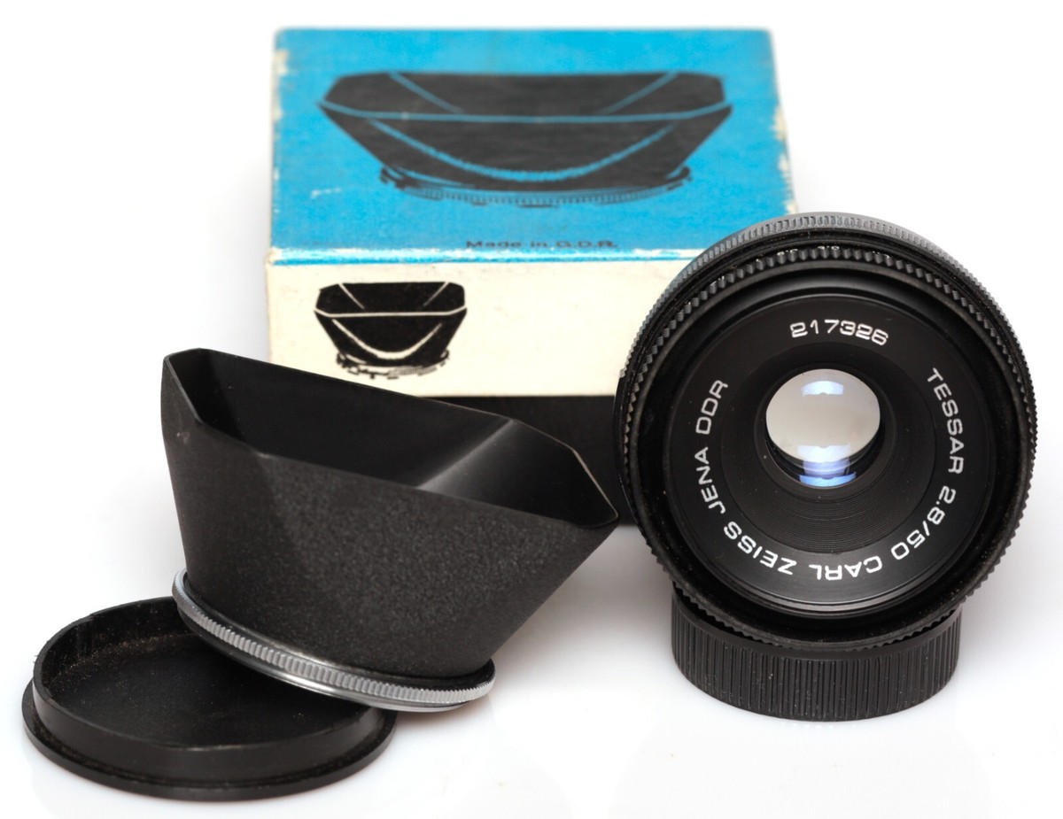 ◆Carl Zeiss Jena DDR Tessar◆ 50mm F2.8 Carl Zeiss 50mm f2.8 Jena Tessar DDR - Lens – Kamerastore