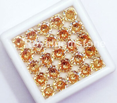 Mixed Color Sapphire 5 to 6 MM Size Round Shape Loose Gemstone Certified