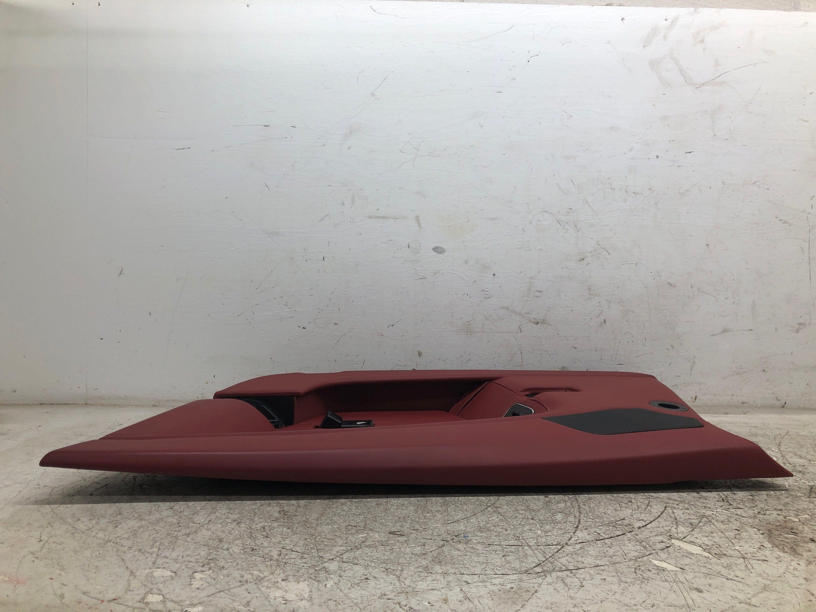 2009 ASTON MARTIN VANTAGE RIGHT INNER DOOR PANEL RED LEATHER 6G33-23936 OEM