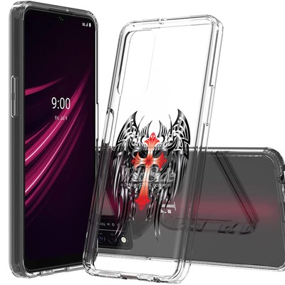 Total Guard Cover Case for T-Mobile REVVL V+ Plus 5G, Celtic Cross Wing