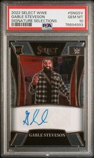 2022 Select WWE Gable Steveson Rookie RC Signature Selections PSA 10