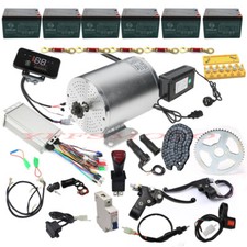 2500W 3000W 3200W Brushless Motor Full Kit for Go Kart Scooter Bicycle Golf Cart
