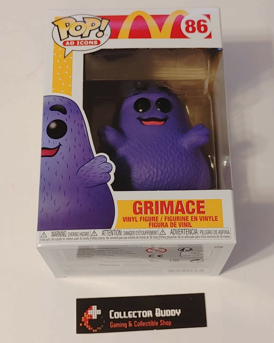 Funko Pop! Ad Icons 86 McDonald's Grimace Pop Vinyl Figure FU45723