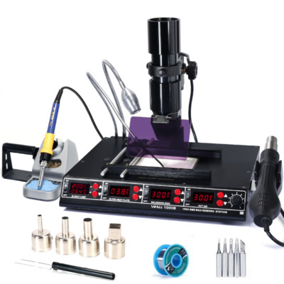 YIHUA 1000B 4-in-1 BGA Rework Station Infrared Preheater Desoldering Station