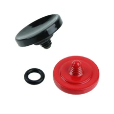 2PC Red+BK Soft Shutter Release Button for Canon New F-1/F-1 /AE-1 (FD mount) 