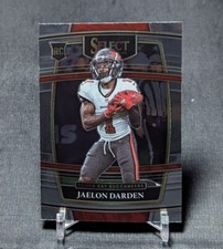 Jaelon Darden Rookie RC 2021 Select Football Card #77 Tampa Bay Buccaneers. rookie card picture