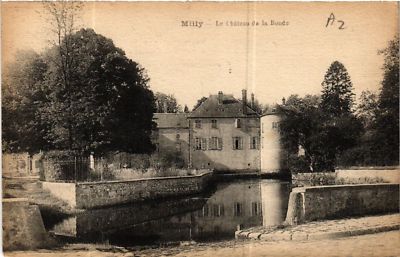 Old postcard AK Milly - Le Chateau de la Bonde (488889)