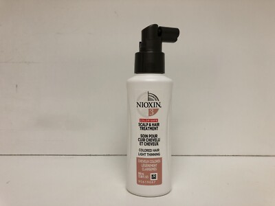Nioxin Diameter System 3 Scalp Treatment Color Safe Light Thinning 3.38 oz