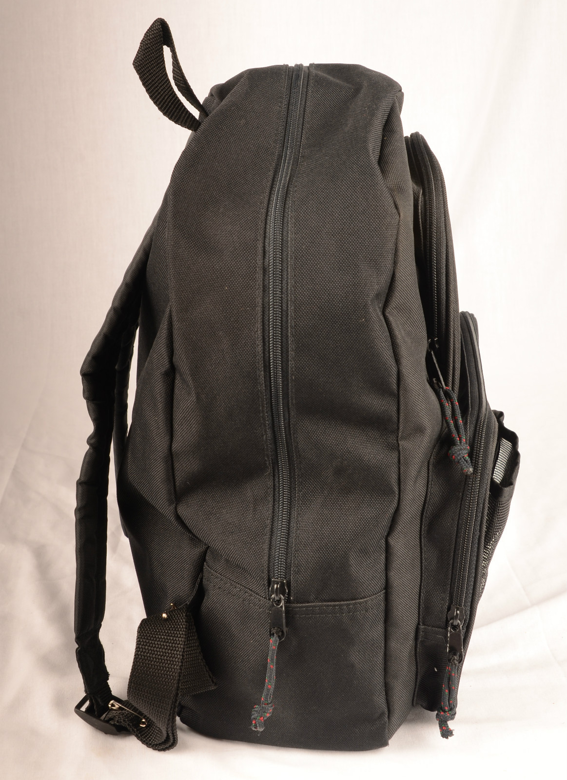 Eastsport Outdoor Company BookBag Black Canvas 15" Tall 10" Wide 7