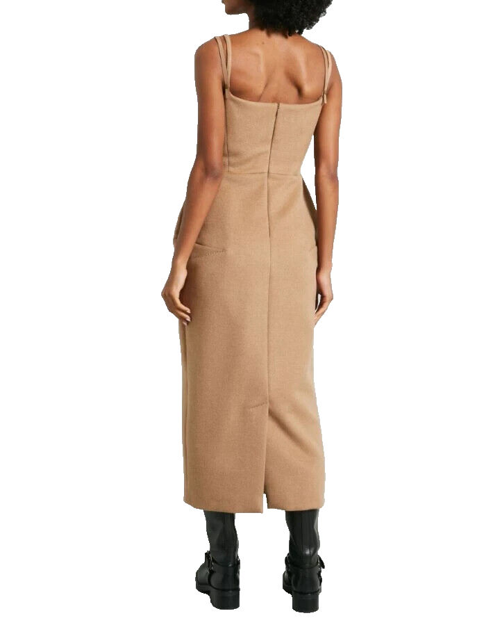ワンピース MAX MARA Woman Dress Camel 2516221028600 008 9226085106053-a-isotta.jpg