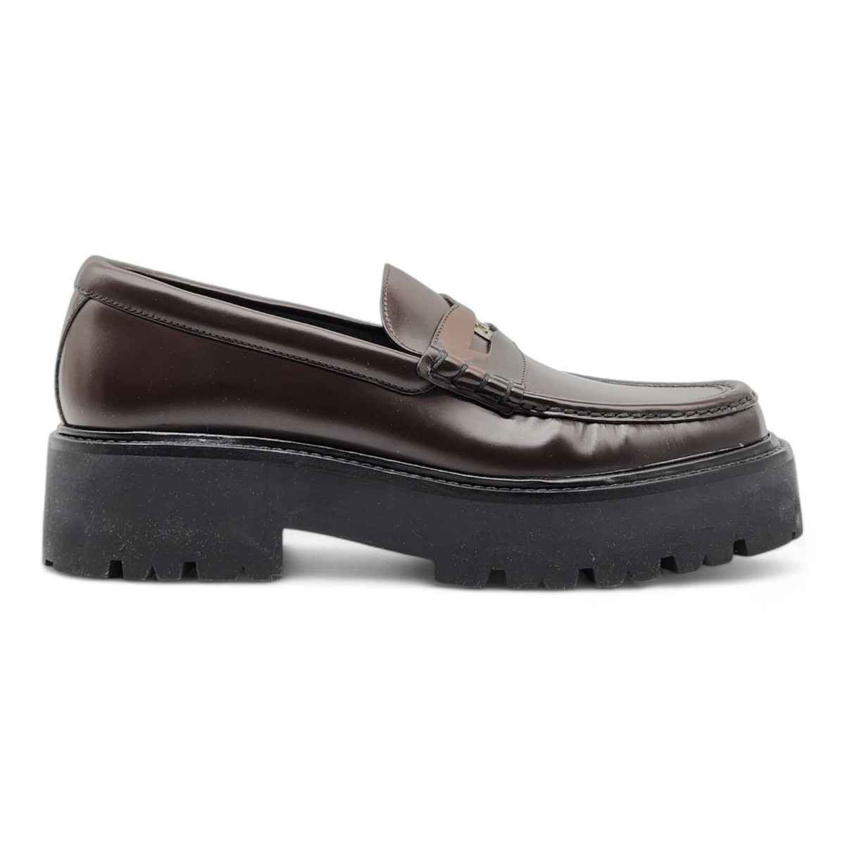 靴 CELINE Penny Chunky Loafer 45 Celine Chunky Penny Loafer Black Men's - 350103656C.38NO - US