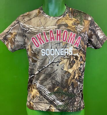 NCAA Oklahoma Sooners Colosseum RealTree tarnfarbenes T-Shirt Jugend Medium/Large 12-14
