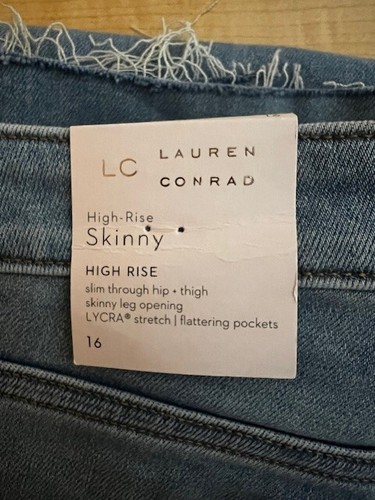 Lauren Conrad High Rise Skinny Damen Jeans Gr: 16 - Bild 3 von 4