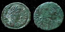 LOT OF 2 ROMAN COINS - GREAT CONDITION 18MM