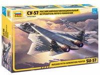 Zvezda 7319 Su-57 Russian Fifth Generation Fighter Jet 1:72 Model Kit New