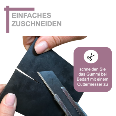 1000x100x15mm Gummiauflage Gummistreifen Gummiplatte Gummimatte Schürfleiste 261644760829