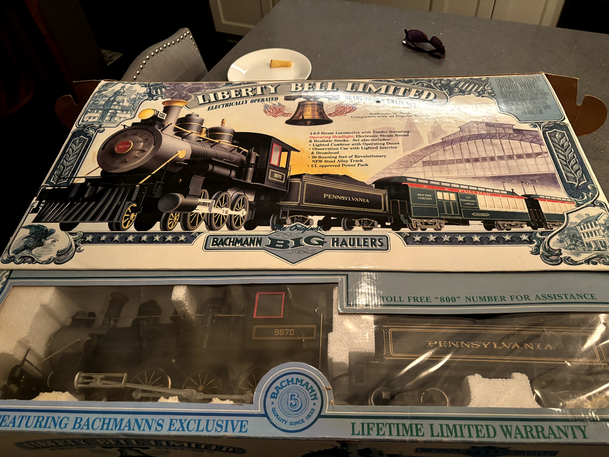Limited Edition Liberty Bell Train Set (Full set still in box) | eBay