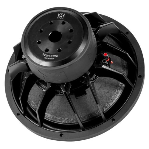NVX VCW152v3 (VCW152 Version 3) | 3000 Watt Dual 2-ohm 15" Subwoofer - Picture 7 of 11