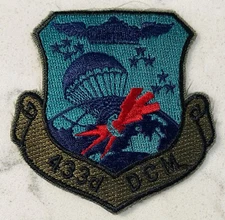 VINTAGE USAF 433d DCM MILITARY MAINTENANCE SQUADRON PATCH 
