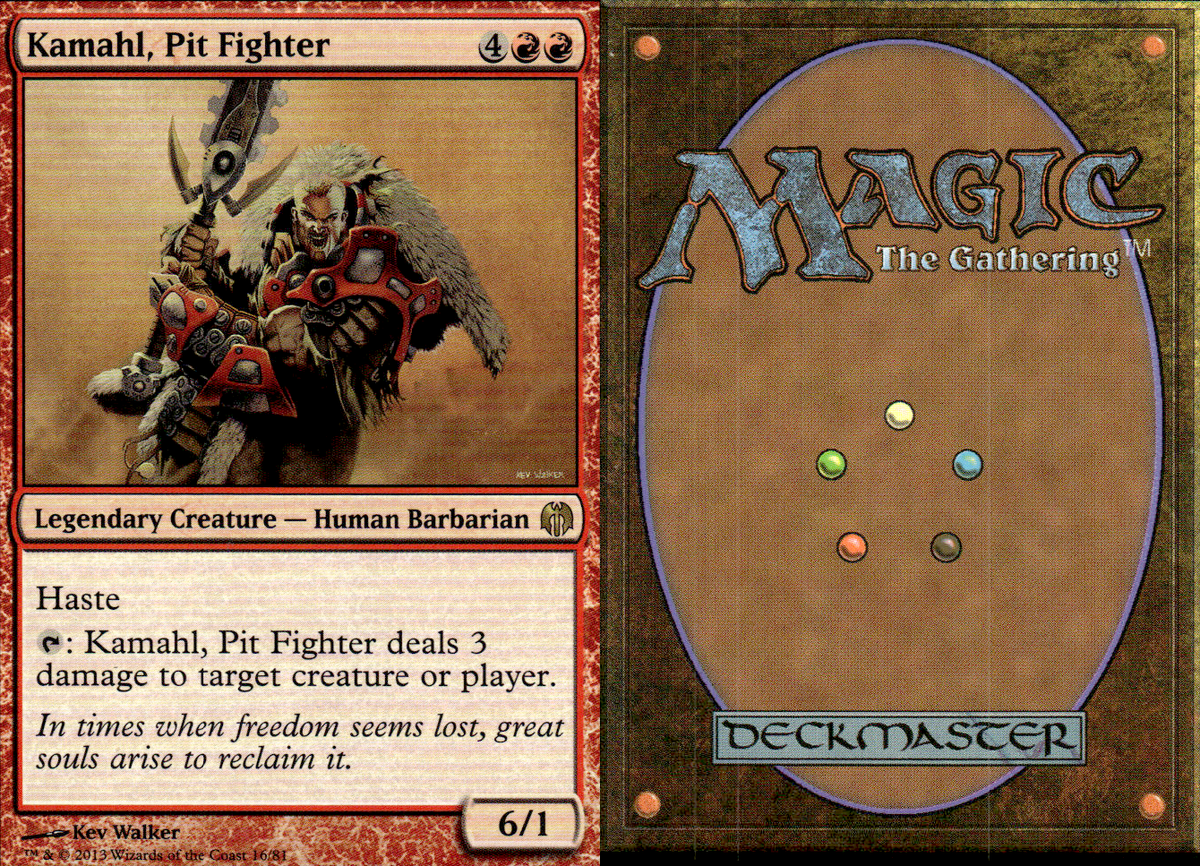 【希少Foil】ピット・ファイター、カマール KamahlPitFighter Kamahl, Pit Fighter · Odyssey (ODY) #198 · Scryfall Magic: The