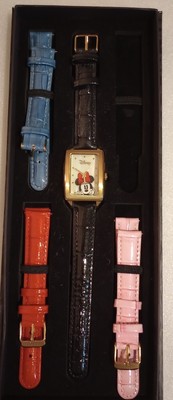 Disney Minnie Mouse Watch Interchangeable Bands New In Box Disney Minnie Mouse Full Womens Watch with 5  main image 4