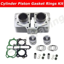 Kit 2 pistoni cilindro 125 cc doppio per Honda CB125 TWIN CA125 Rebel CD125 CB125T