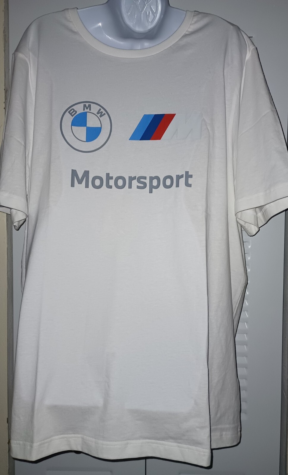 538148-02] Herren Puma BMW Motorsport ESSENTIAL LOGO T-Shirt weiß  