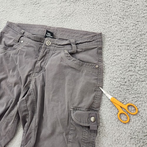 Kuhl Shorts Womens 6 Gray Trek 11" Inseam Outdoor Hiking Cargo Pockets *Read* - 第 18/18 張圖片