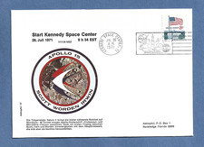 APOLLO 15 LAUNCH JUL 26,1971 KSC ASTRO SPACE COVER NASA