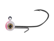 Big Bite Baits BBJ Elite 1/16oz Round Ball Jighead Pink/White