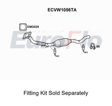 Catalytic Converter Cat Fits Skoda Octavia VW Bora Golf EuroFlo ECVW1056TA