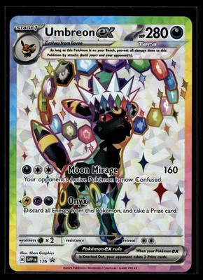 Umbreon ex - 176 Promo Holo SVP 176 - SVP - NM | eBay